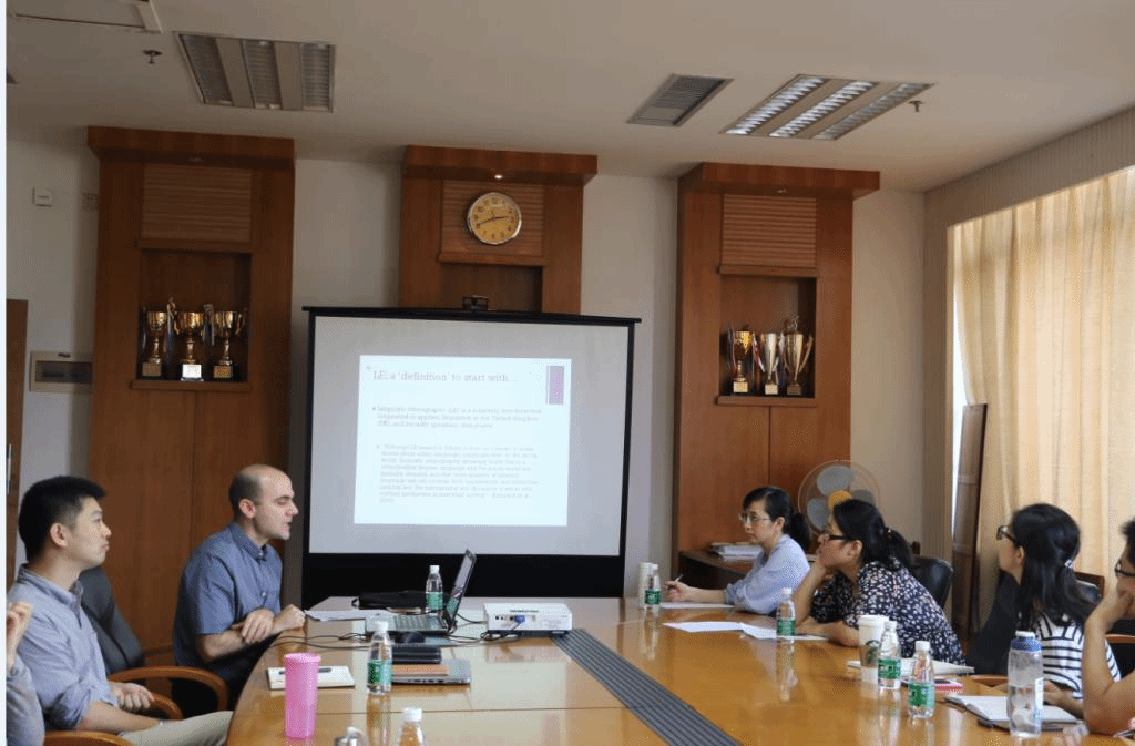 英国伦敦大学学院Miguel Pérez-Milans博士讲授语言学民族志研究