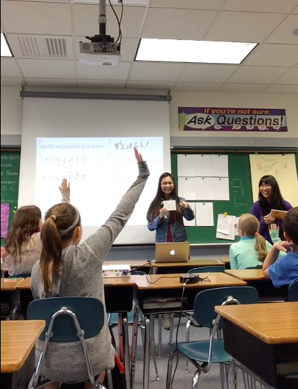 学生在乔治福克斯上课